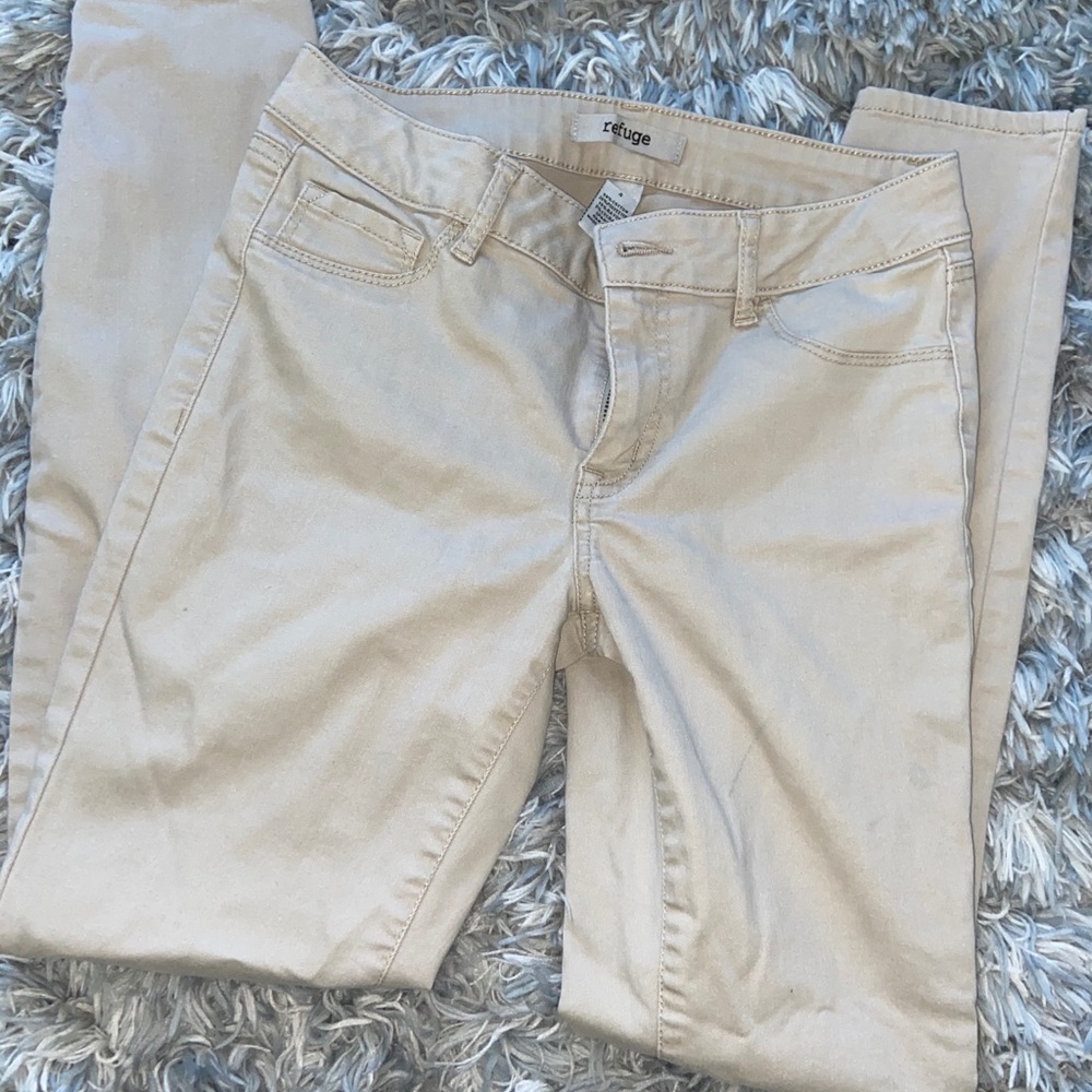 Tan Jeans